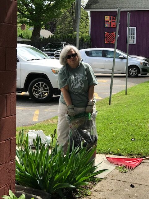Day of Caring 2025 volunteers at work